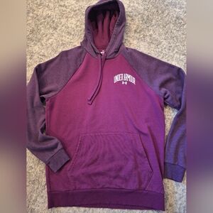Under Armour Womens Two-Tone Purple Hoodie M